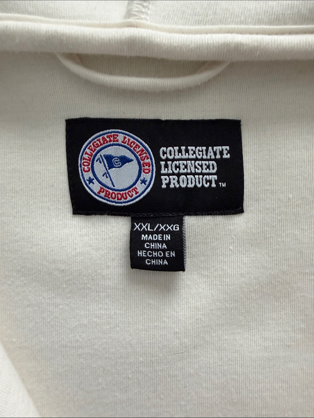 Ohio State Cream Sherpa Full-Zip Hoodie Jacket - Picture 3 of 5